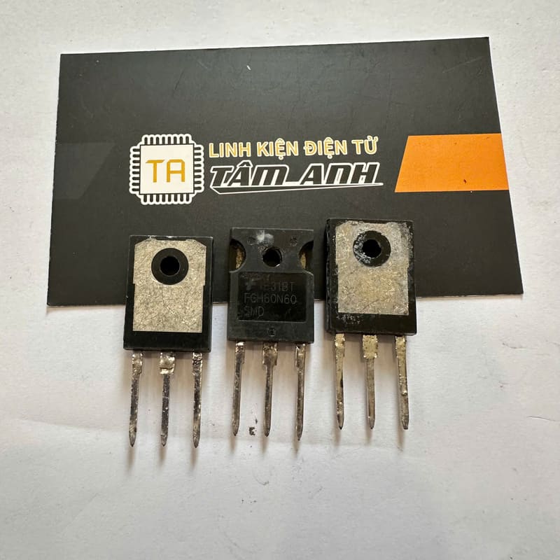 IGBT MÁY HÀN FGH60N60SMD , FGH60N60SFD , FGH60N60UFD THÁO MÁY